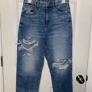 Women’s Curvy Mom Jeans (never worn)
